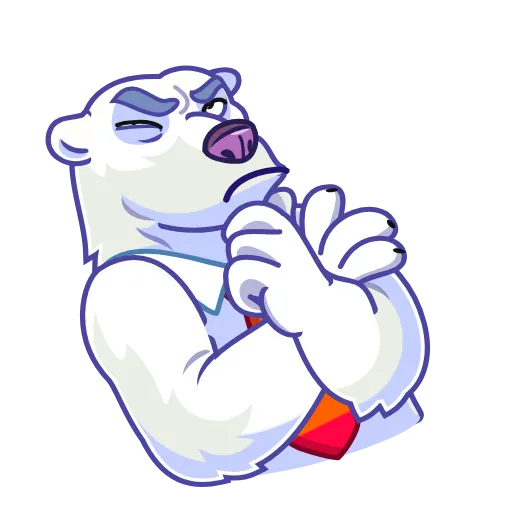 Стикер 13 Polar Bear