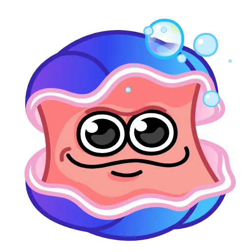 💐 Эмодзи «Ракушка» для Telegram