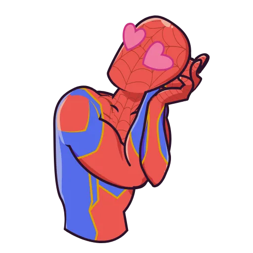 Стикер 10 SpiderMan