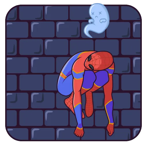 Стикер 12 SpiderMan