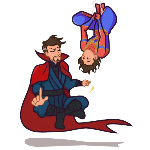 Стикер 2 SpiderMan