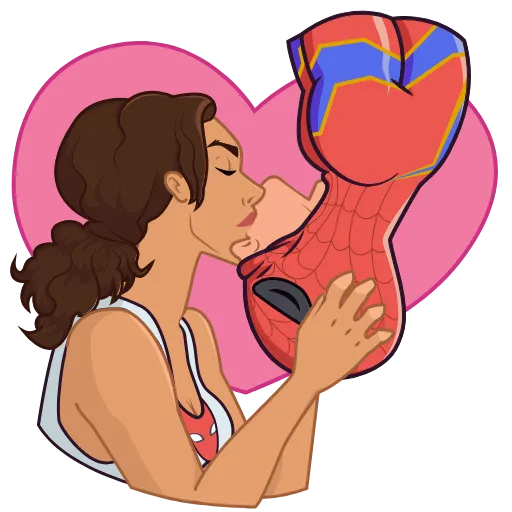 Стикер 4 SpiderMan