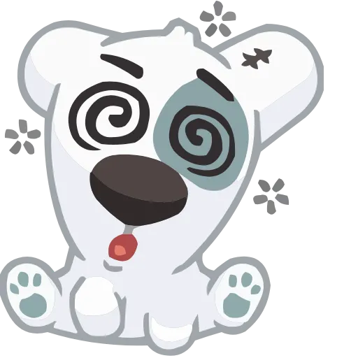 Стикер 17 animals #animeted #cute #our #static #vector #vk