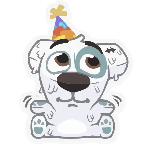Стикер 45 animals #animeted #cute #our #static #vector #vk