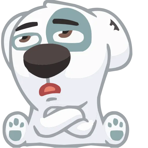 Стикер 15 animals #animeted #cute #our #static #vector #vk