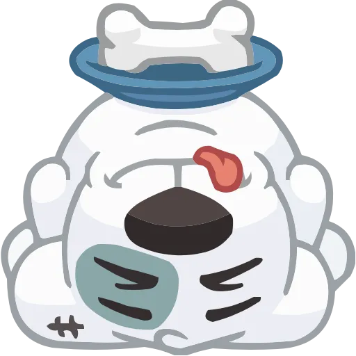 Стикер 21 animals #animeted #cute #our #static #vector #vk