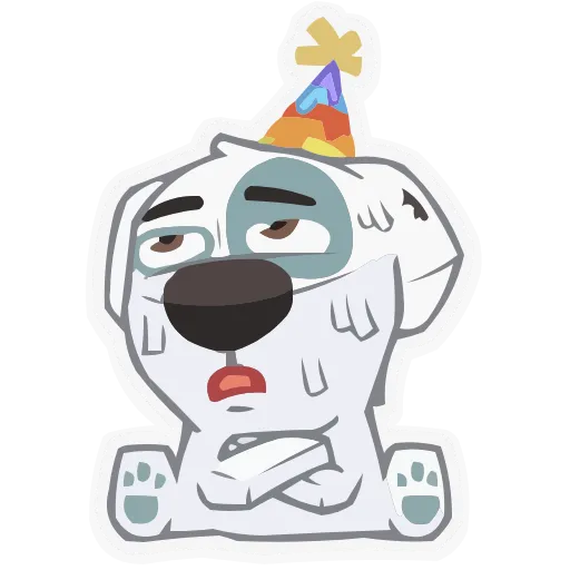Стикер 56 animals #animeted #cute #our #static #vector #vk