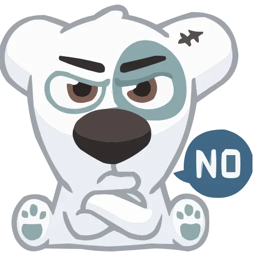 Стикер 11 animals #animeted #cute #our #static #vector #vk