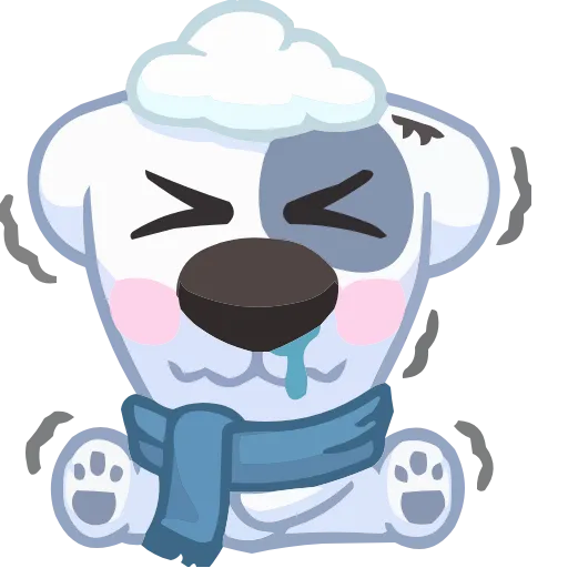 Стикер 51 animals #animeted #cute #our #static #vector #vk