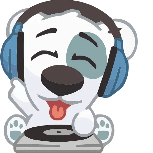 Стикер 28 animals #animeted #cute #our #static #vector #vk