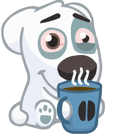 Стикер 19 animals #animeted #cute #our #static #vector #vk