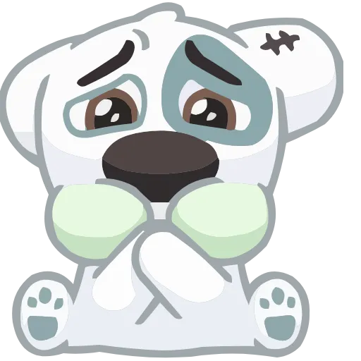 Стикер 16 animals #animeted #cute #our #static #vector #vk