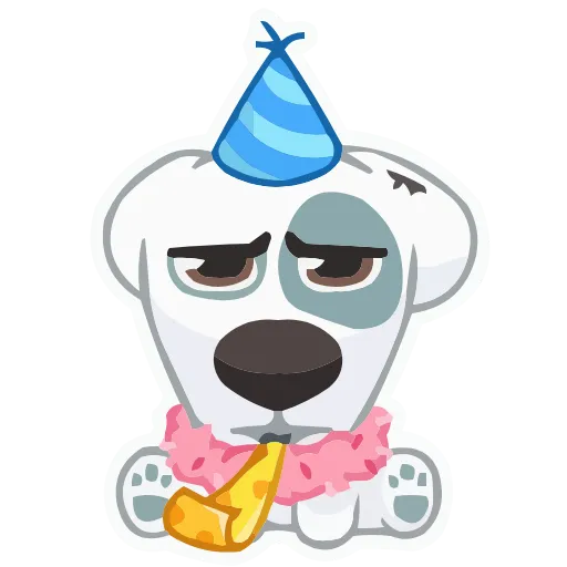 Стикер 38 animals #animeted #cute #our #static #vector #vk