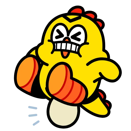 🥚 Стикер «Цып» для Telegram