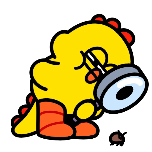 🔍 Стикер «Цып» для Telegram