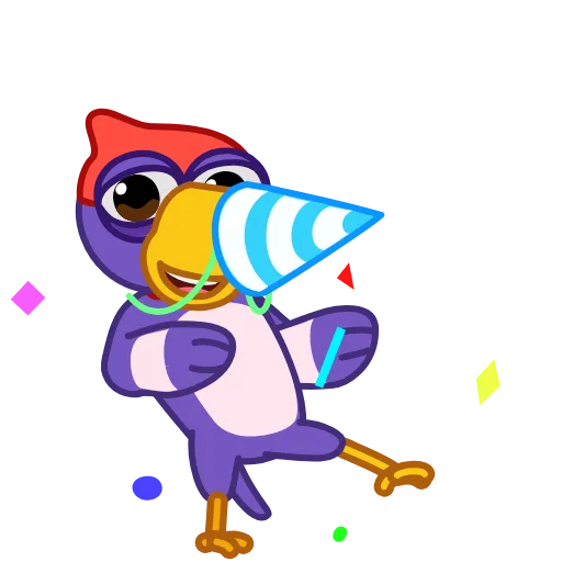 Стикер 13 Woodpecker