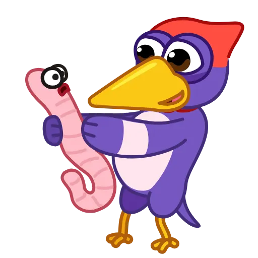 Стикер 15 Woodpecker