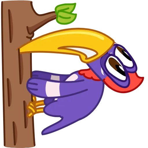 Стикер 6 Woodpecker
