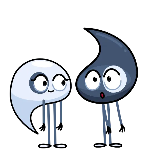 Стикер 8 Yin Yang