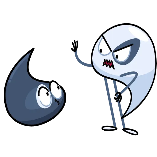 Стикер 9 Yin Yang