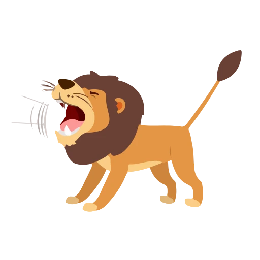 🦁 Стикер «Animated Animals part 2» для Telegram