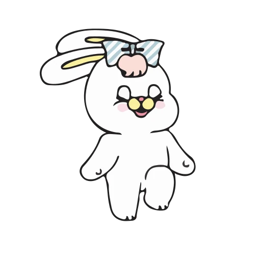 🐰 Стикер «Animated Animals part 2» для Telegram