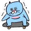 Стикер 40 Animated Ehcat