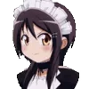 Стикер 22 Anime emoji pack