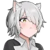 Стикер 9 Anime Girl