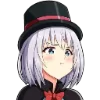Стикер 5 Anime Girl