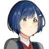 Стикер 15 Anime Girl