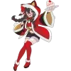 Стикер 57 Xmas Anime