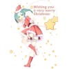 Стикер 43 Xmas Anime
