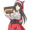 Стикер 22 Xmas Anime