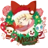Стикер 2 Xmas Anime