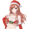 Стикер 18 Xmas Anime