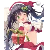 Стикер 50 Xmas Anime