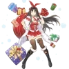 Стикер 47 Xmas Anime