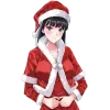 Стикер 16 Xmas Anime