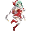 Стикер 45 Xmas Anime