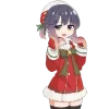 Стикер 19 Xmas Anime