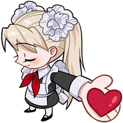 😘 Стикер «Анечка Без Текста» для Telegram