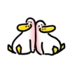 Стикер 14 Annoying Duck