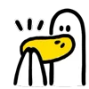 Стикер 42 Annoying Duck