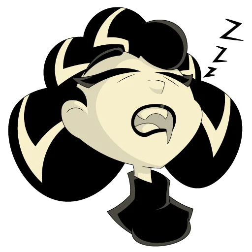 😴 Стикер «Отклонёнка - Эмили.» для Telegram