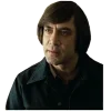 Стикер 40 Антон Чигур - фильм «Старикам тут не место»