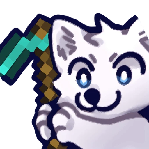 ⛏ Стикер «Arctic Fox» для Telegram