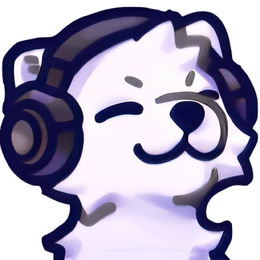 🎧 Стикер «Arctic Fox» для Telegram