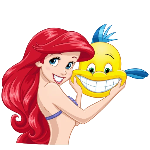 😁 Стикер «Ариэль Без Текста» для Telegram