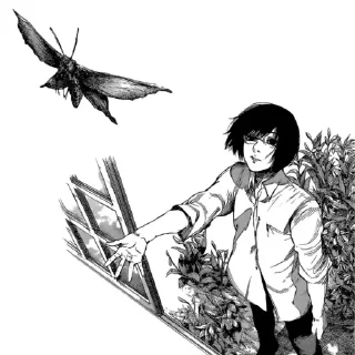 Стикер 5 Арима Кишо / Arima Kisho